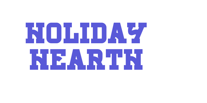 Holiday Hearth Font