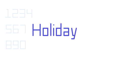 Holiday-font-download