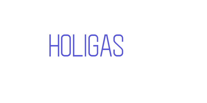 Holigas Font