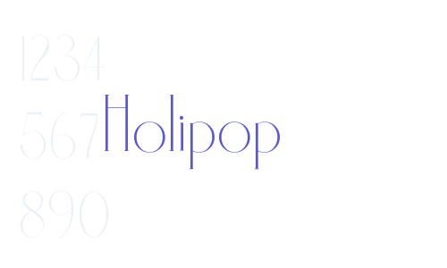 Holipop Font Download