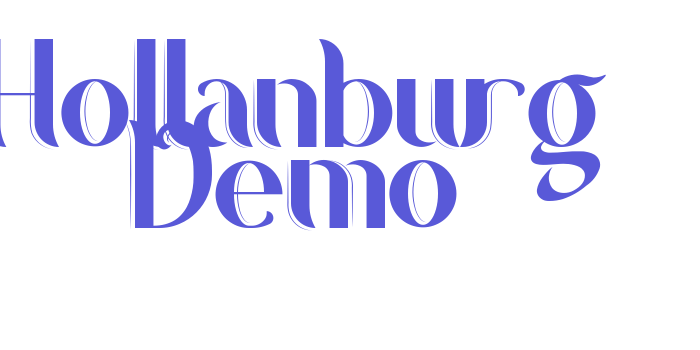 Hollanburg Demo Font Download