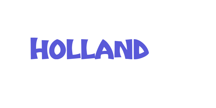 Holland Font