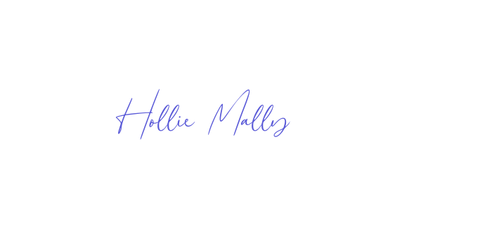 Hollie Mally Font Download