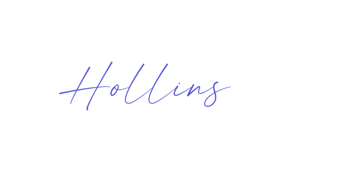 Hollins Font