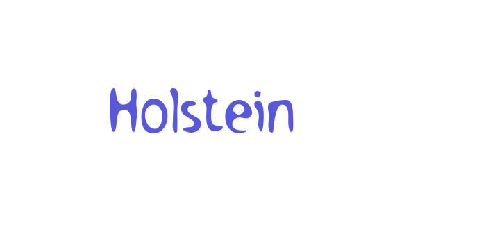 Holstein Font Download