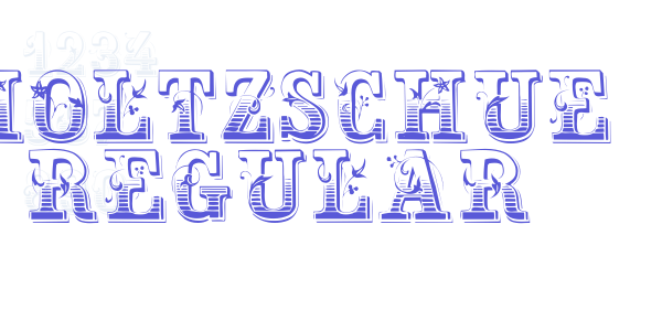 Holtzschue Regular font free