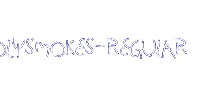 HolySmokes-Regular Font Download