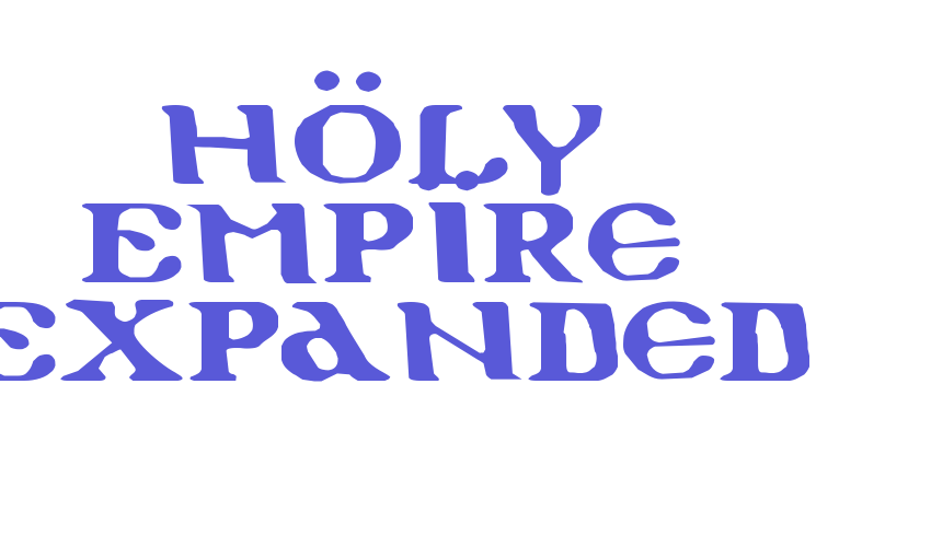 Holy Empire Expanded Font Download