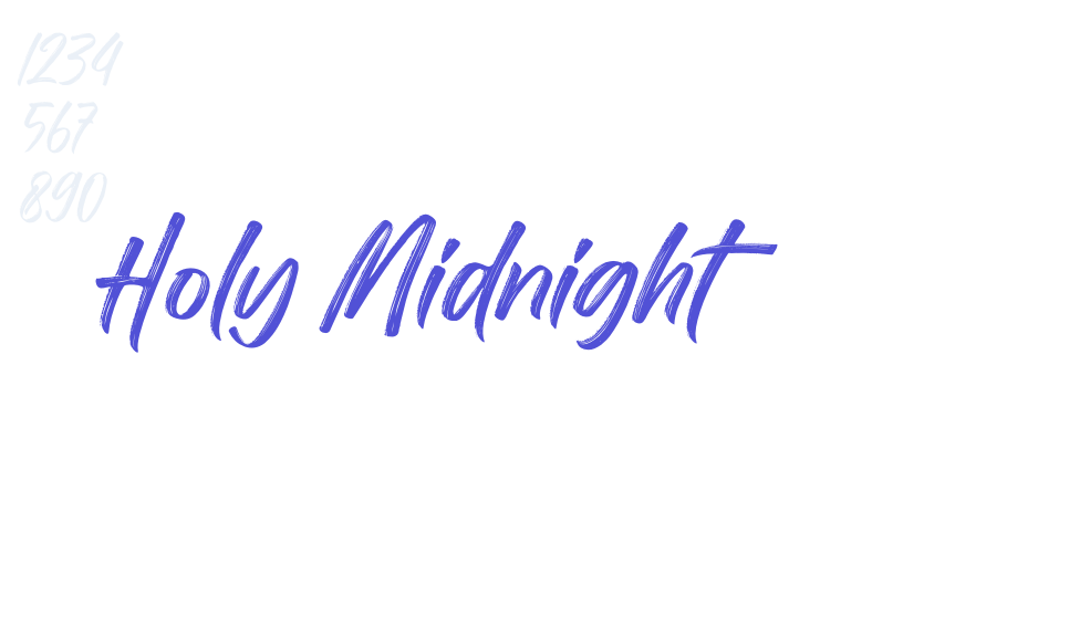 Holy Midnight-font-download