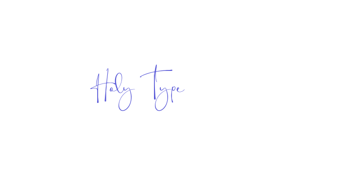 Holy Type Font Download