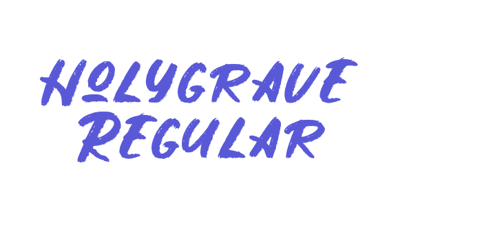 Holygrave Regular Font Download