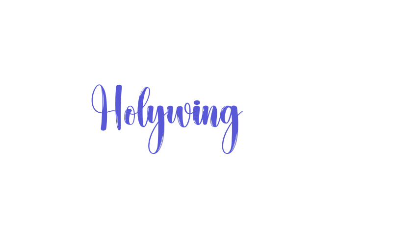 Holywing Font Download