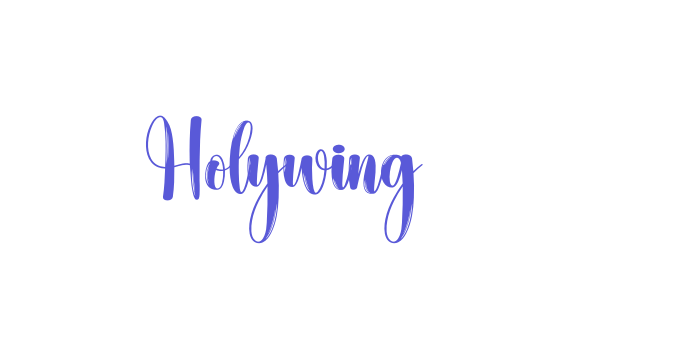 Holywing Font Download