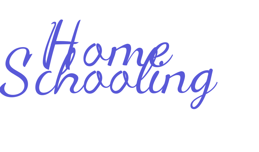 Home Schooling Font Download