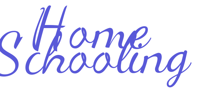 Home Schooling Font Download