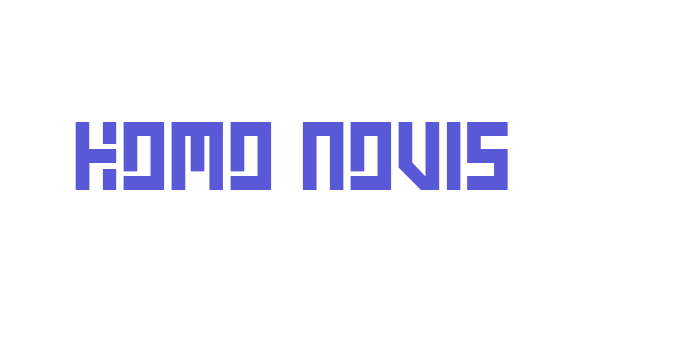 Homo Novis Font Download