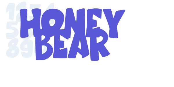 Honey Bear font