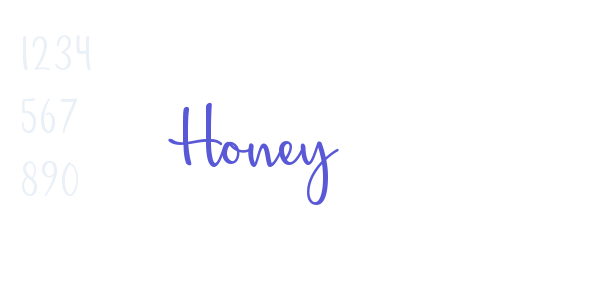 Honey font