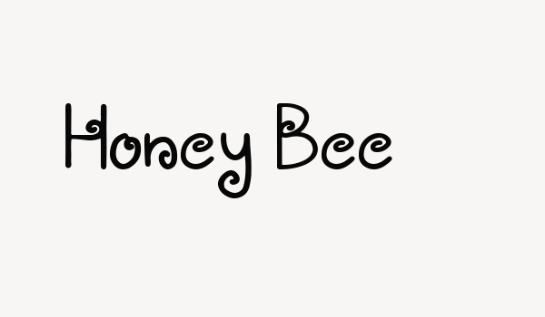 Honey Bee Font