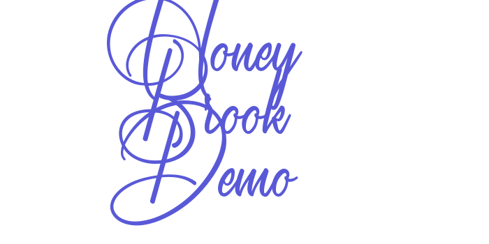 Honey Brook Demo Font