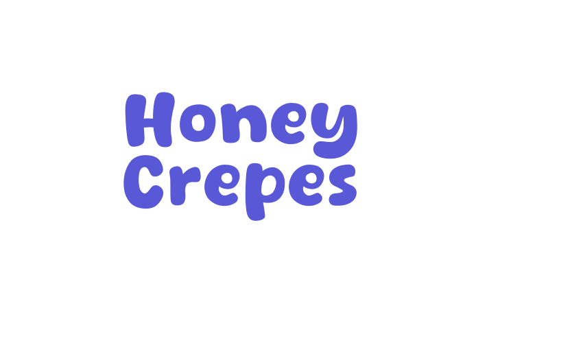 Honey Crepes Font