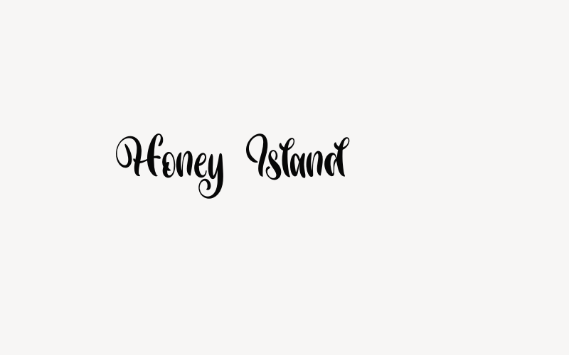 Honey Island Font