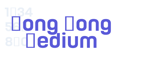 Hong Kong Medium font free