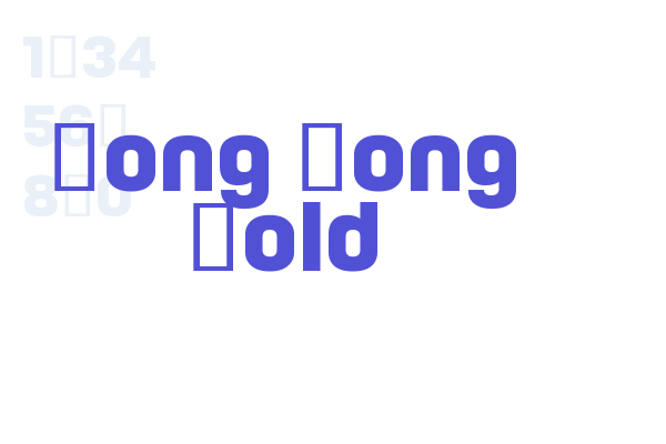 Hong Kong Bold Font Download