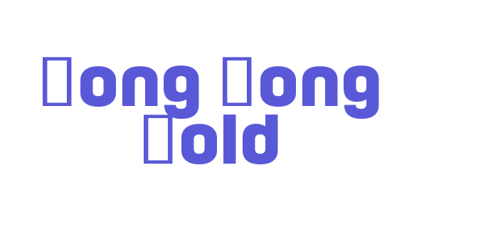 Hong Kong Bold Font Download