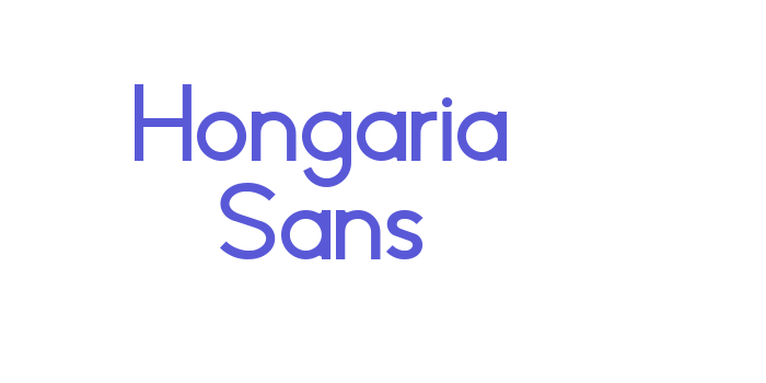 Hongaria Sans Font