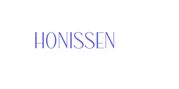 Honissen Font Download