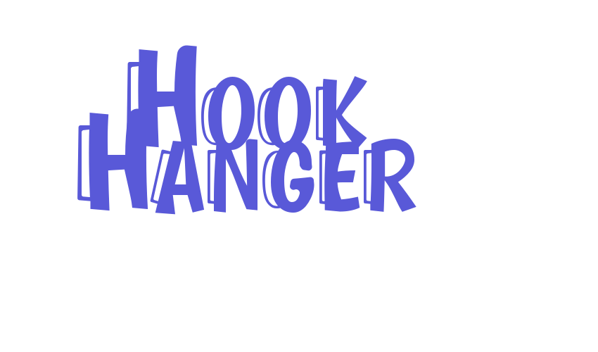 Hook Hanger Font Download