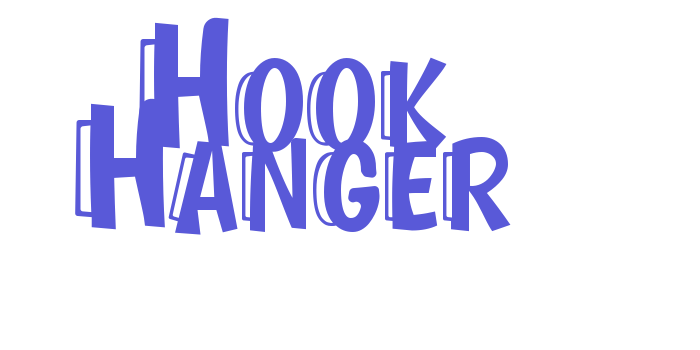 Hook Hanger Font Download