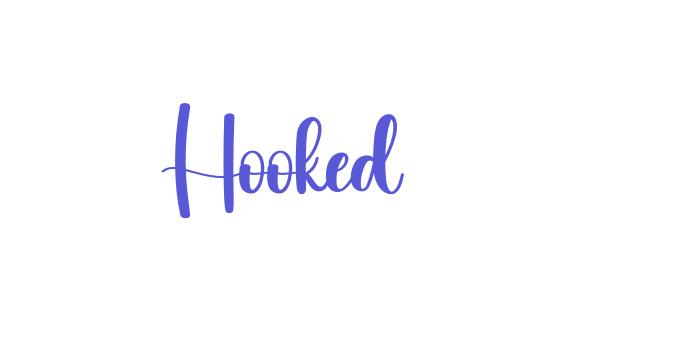 Hooked Font