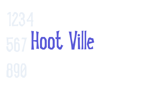 Hoot Ville Font Download