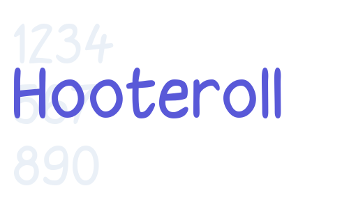 Hooteroll Font Download