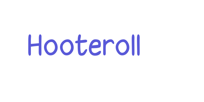 Hooteroll Font Download