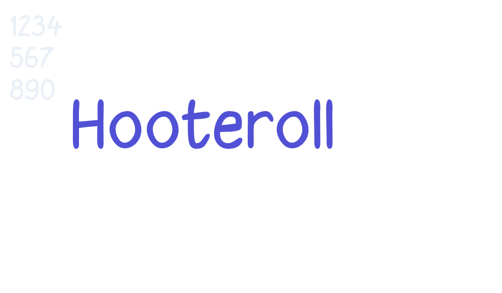 Hooteroll-font-download