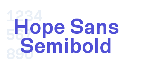 Hope Sans Semibold-font-download