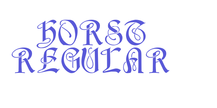 Horst Regular Font