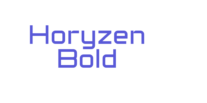 Horyzen Bold Font Download