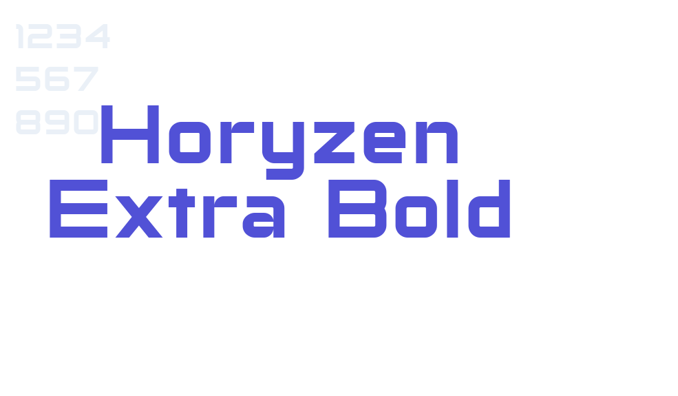 Horyzen Extra Bold-font-download