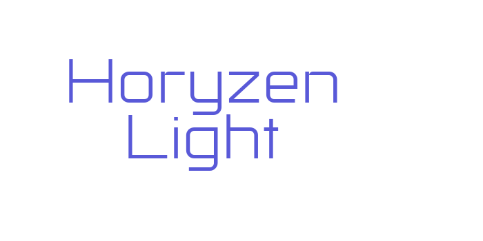 Horyzen Light Font Download