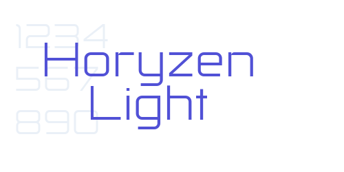 Horyzen Light-font-download