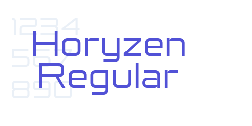 Horyzen Regular-font-download