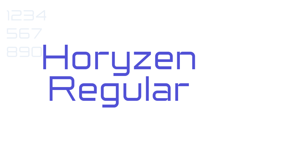 Horyzen Regular-font-download