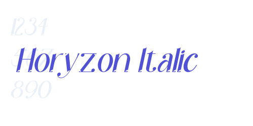 Horyzon Italic-font-download