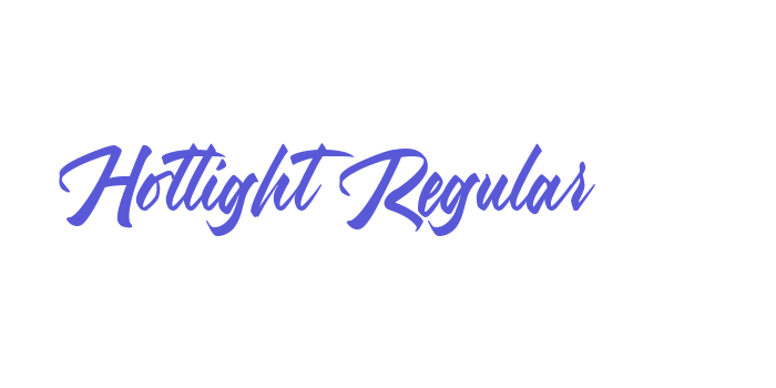 Hotlight Regular Font Download