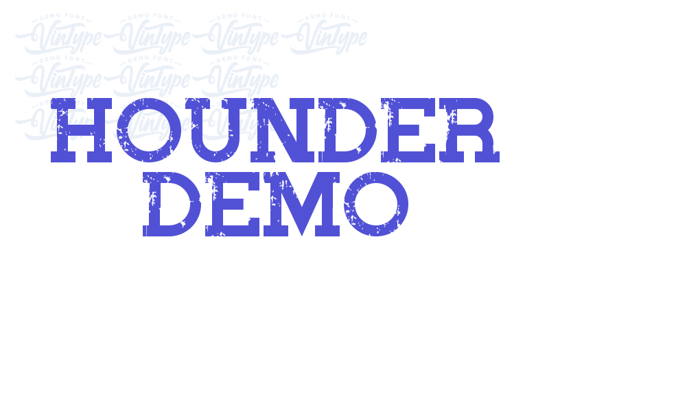 Hounder Demo-font-download