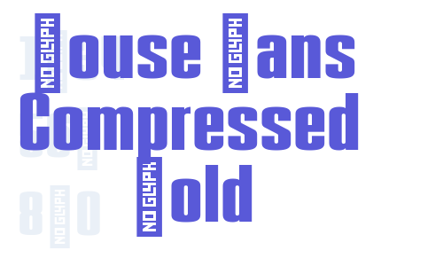 House Sans Compressed Bold Font Download